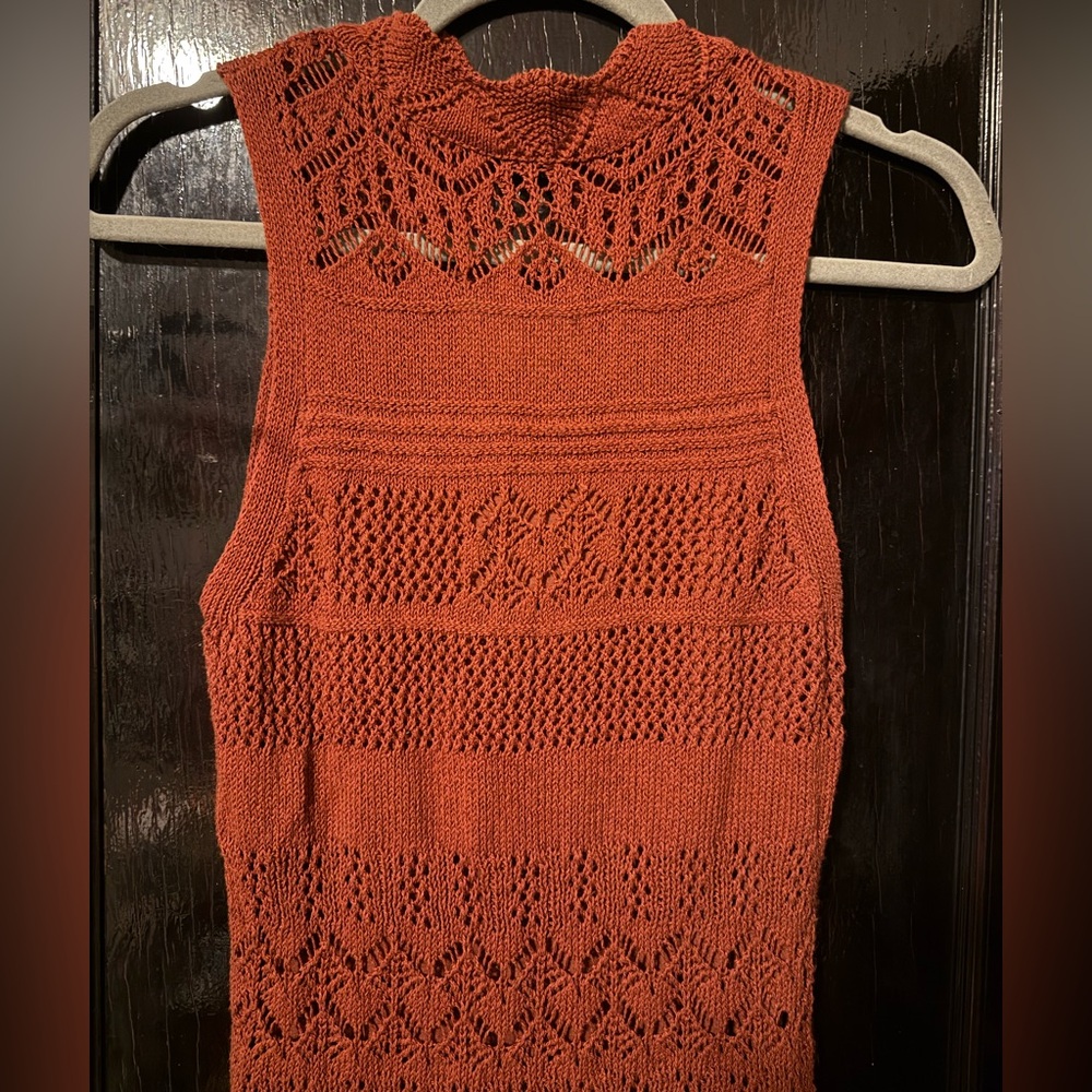 Anthropologie Crochet Midi Dress - Picture 7 of 8